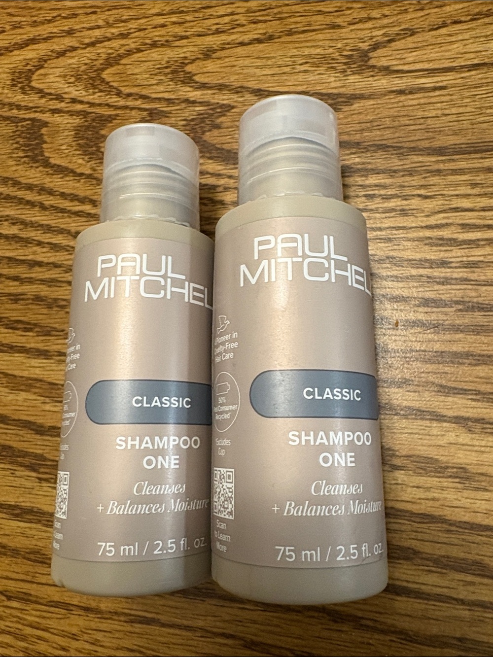Paul Mitchell Shampoo One - Beige and Blue Labels